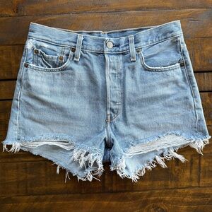 Levi’s 501 Button Fly Cut Off Shorts, Women’s Size 29